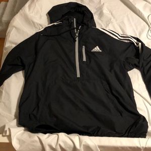 Adidas quarter zip wind breaker